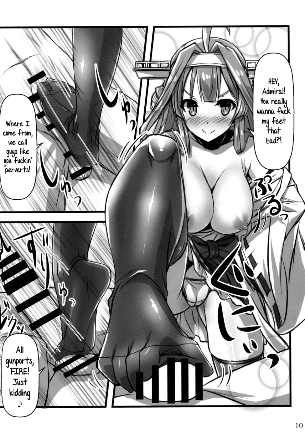 Hentai Manga Comic-KanMusu x KneeSo-Read-9